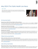 Public Health Law News May 2024