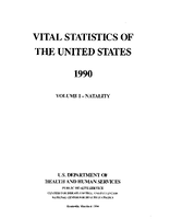 Vital Statistics of the United States 1990 Volume INatality