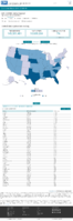 United States laboratory testing COVID19 viiral RTPCR laboratory test rate by stateTtrritory tests per 100000 Oct 27 2020