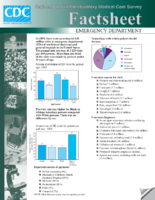 Emergency department National Hospital Ambulatory Medical Care Survey Factsheet