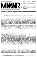 Epidemiologic Notes and Reports Occupational Fatality Associated with a Robot  Michigan