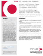 Key Findings from Research Mortality from Colorectal Cancer Decreases with Screenings in Occupational Health Exams