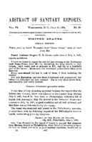Abstract of sanitary reports  v VI no 29 July 17 1891