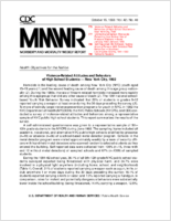 Morbidity and Mortality Weekly Report MMWR October 15 1993  Vol 42  No 40