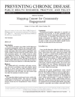 Mapping Cancer for Community Engagement