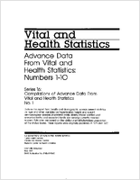 Advance Data from Vital and Health Statistics Numbers 110