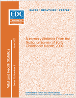 Summary Statistics from the National Survey of Early Childhood Health 2000