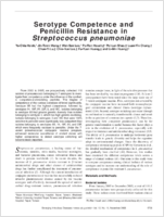 Serotype Competence and Penicillin Resistance in Streptococcus pneumoniae