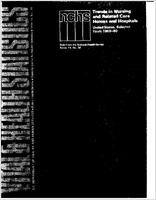Trends in Nursing and Related Care Homes and Hospitals United States Selected Years 196980