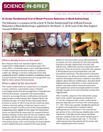 A ClusterRandomized Trial of BloodPressure Reduction in Black Barbershops