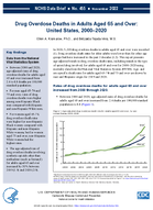 Drug Overdose Deaths in Adults Aged 65 and Over United States 20002020