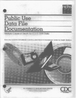 Public use data tape documentation  Multiple cause of death for ICD9 1995 data