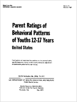 Parent ratings of behavioral patterns of youth 1217 years United States