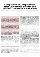 Comparison of Complications after Coronavirus Disease and Seasonal Influenza South Korea
