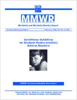 Morbidity and Mortality Weekly Report Recommendations and Reports February 3 2006  Vol 55  No RR1