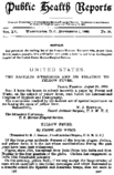 Public health reports  v 15 no 36 September 7 1900