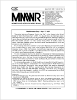 MMWR Morbidity and Mortality Weekly Report Vol 46 No 12 March 28 1997