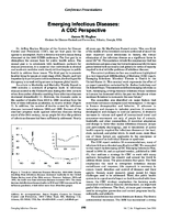 Emerging infectious diseases a CDC perspective