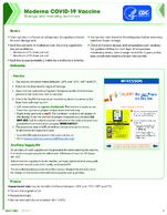 Moderna COVID19 Vaccine Storage and Handling Summary 20210427