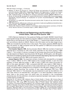 Adult Blood Lead Epidemiology and Surveillance  United States 1994 and First Quarter 1995