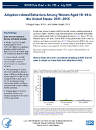 Adoptionrelated Behaviors Among Women Aged 1844 in the United States 20112015