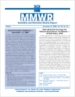 MMWR Morbidity and Mortality Weekly Report Vol 55 No 44 November 10 2006