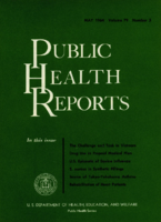 Public Health Reports  v 79  no 5  cover