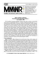 Adult Blood Lead Epidemiology and Surveillance  United States First Quarter 1996 and Annual 1995