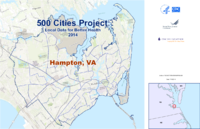 500 Cities Project Local Data for Better Health 2014 Hampton VA