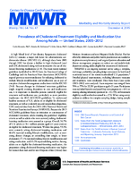 MMWR Morbidity and Mortality Weekly Report Vol 64 No 47 December 4 2015