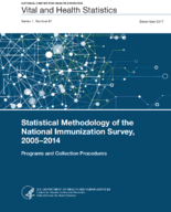 Statistical Methodology of the National Immunization Survey 20052014