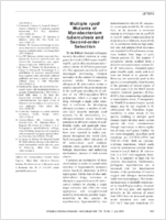Multiple rpoB Mutants of Mycobacterium tuberculosis and Secondorder Selection