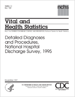 Detailed Diagnoses and Procedures National Hospital Discharge Survey 1995