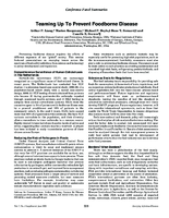 Teaming up to prevent foodborne disease