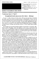 MMWR Morbidity and Mortality Weekly Report March 22 1985  Vol 34  No 11