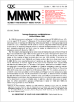 Morbidity and Mortality Weekly Report MMWR October 1 1993  Vol 42  No 38