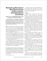MultidrugResistant Mycobacterium tuberculosis Southwestern Colombia