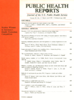 Public Health Reports  v 107  no 2  cover