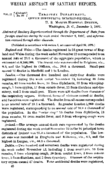 Weekly abstract of sanitary reports  v 2 no 92 December 2 1887