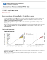 Coronavirus Disease 2019 COVID19 COVID19 Forecasts Updated May 14 2020