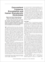 Concomitant Tickborne Encephalitis and Human Granulocytic Ehrlichiosis