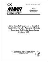 Morbidity and Mortality Weekly Report MMWR CDC Surveillance Summaries March 2000  Vol 49  No SS2