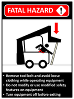 Toolbox Talk Guide Construction Worker Dies When He Leans out of the Protective Cage of a Skid Steer Forklift
