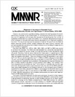 MMWR Morbidity and Mortality Weekly Report Vol 47 No 29 July 31 1998