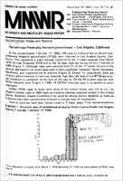 Morbidity and Mortality Weekly Report MMWR November 14 1980  Vol 29  No 45