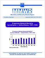 Morbidity and Mortality Weekly Report MMWR Surveillance Summaries February 2003  Vol 52  No SS2