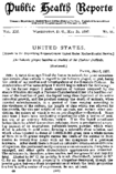Public health reports  v 12 no 21 May 21 1897