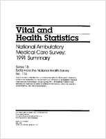 National Ambulatory Medical Care Survey 1991 Summary