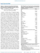 Notes From the Field Xylazine a Veterinary Tranquilizer Identified as an Emerging Novel Substance in Drug Overdose Deaths  Connecticut 20192020