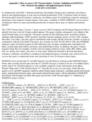 Appendix 2 How to access CDC Firearm Injury Version 1 definition in ESSENCE CDC Firearm Surveillance Through Emergency Rooms CDCRFACE202005
